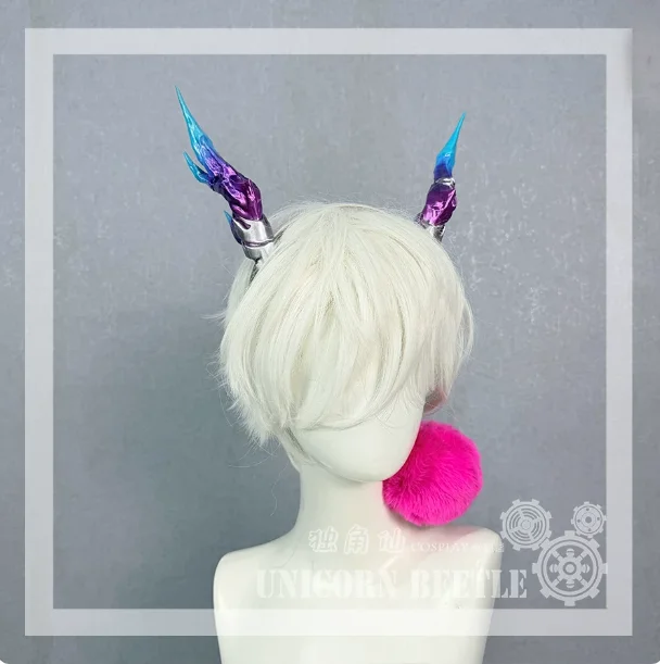 

Anime Arknights Horn Hair Clips Prop Corner Accessories Headwear Halloween Cosplay Game Props Mascot Accessory Fans Gift