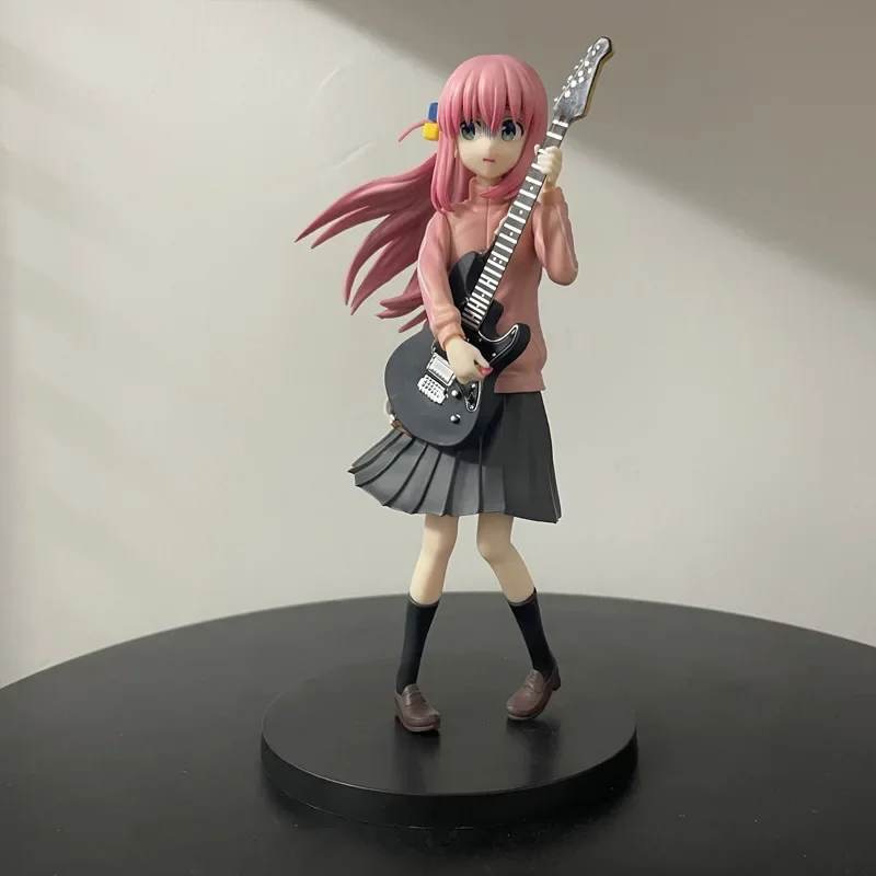 Anime Furyu Bocchi A Rocha! Tenitol hitori gotoh pvc figura de ação anime modelo brinquedos coleção boneca presente natal