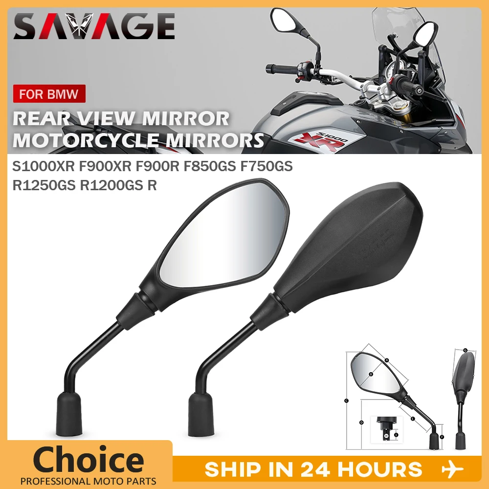 Rückspiegel für BMW R1250 GS R1200 S1000XR F900XR F900R F850GS F750GS R 1250 GS Motorradzubehör Seitlicher Rückspiegel