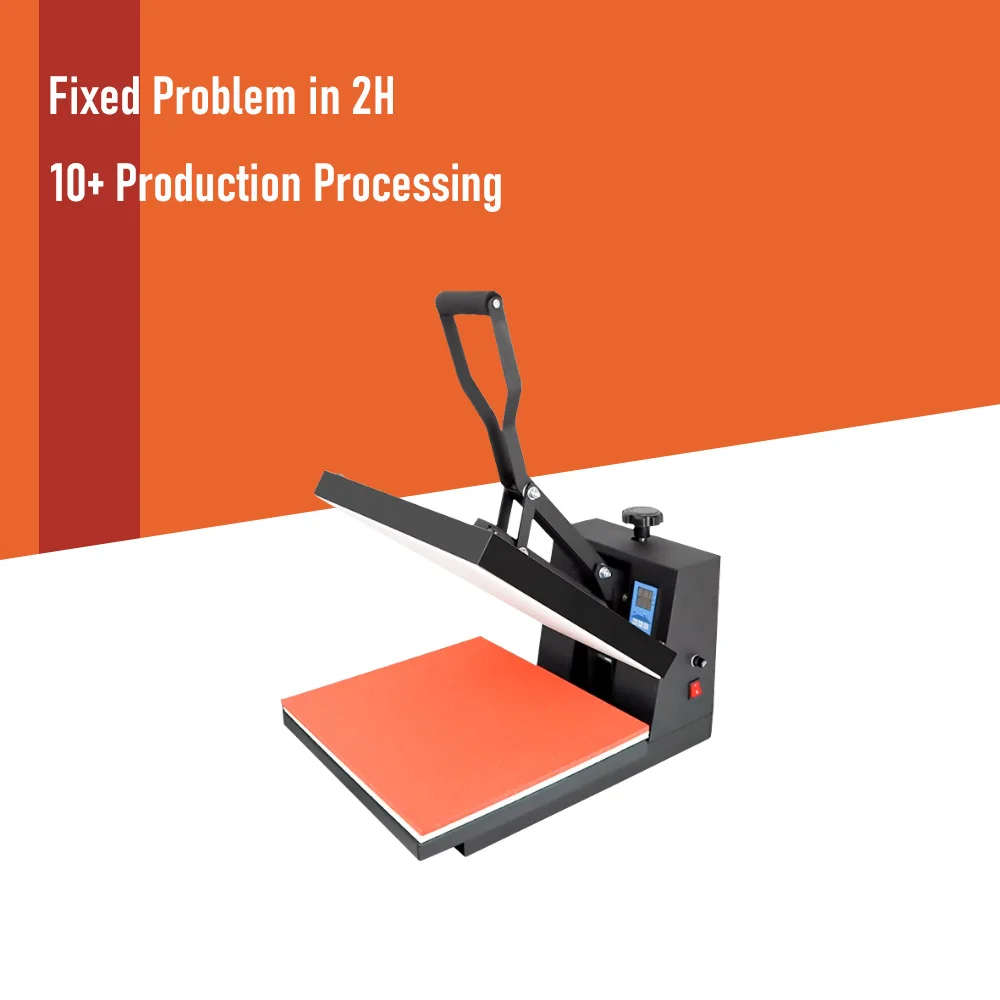 

Automatic Mini Heat Press Transfer Machine Electric 38*38cm Flat Printing for Flat T-shirts Mugs Plates