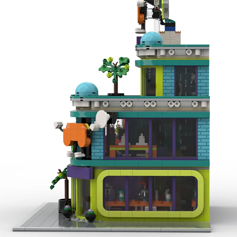 Nuovo prodotto squisito MOC building block modello di costruzione gioco libreria comica tecnologia modulare giocattolo per bambini regalo set fai da te