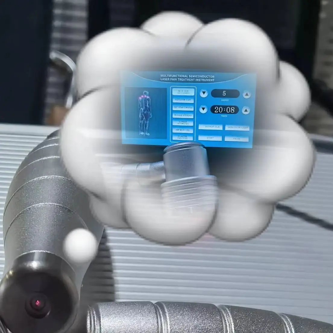 

Профессиональная система волоконно-лазерной терапии 1055 мВт, класс IV, с двойной длиной волны 650/808 нм, 2 типа манипул для домашнего использования, клиник и ухода за животными