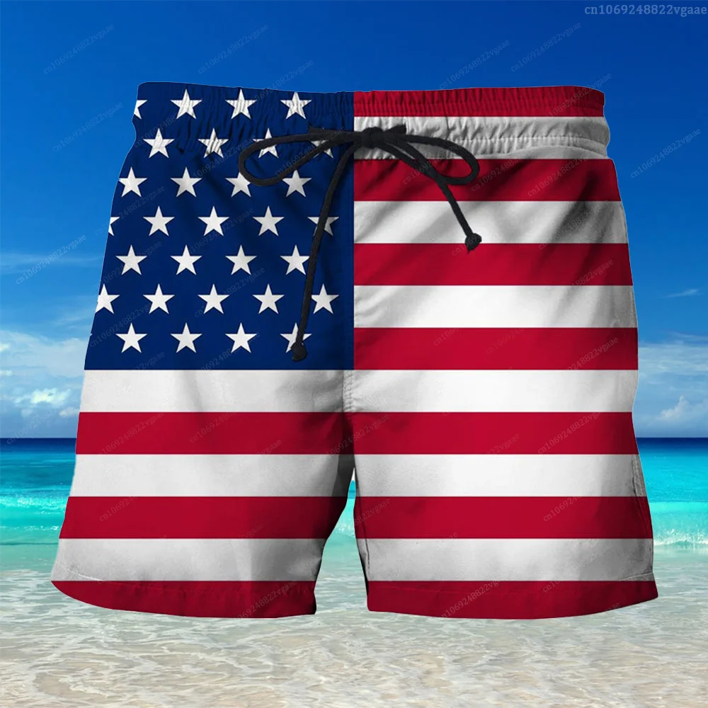 USA Flag Pants Make America Great Again National Emblem Short Pants  Women Men Luxury Casual Sport Runing Gym Beach Quick Dry