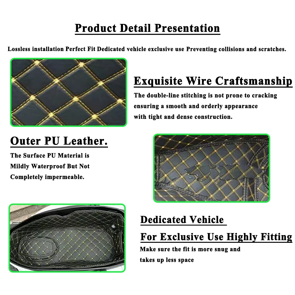 ل ZongShen إعصار RT3 RT 3 دراجة نارية البضائع بطانة حامي مقعد دلو وسادة تخزين صندوق أمتعة بطانة الوسادة