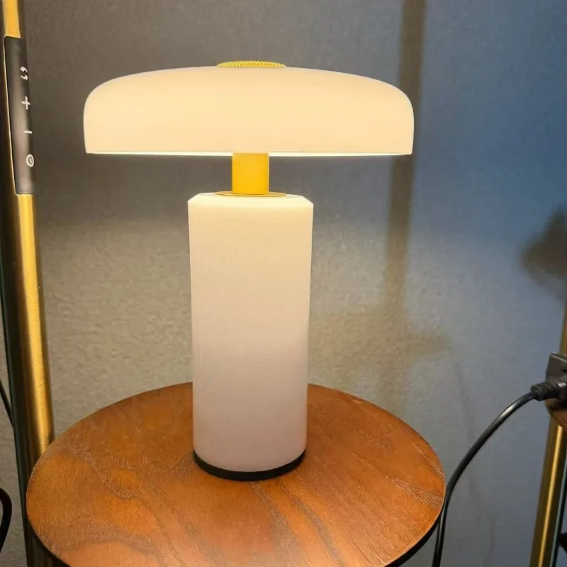 Nordic Style Retro Minimalist Desk Lamps Stone Art Living Room Bedroom Dining Hall Kitchen Office