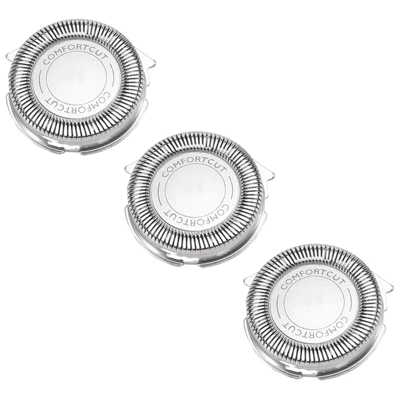 3Pcs SH30/50/52 Shaver Replacement Heads for Philips Electric Shaver Series 1000, 2000, 3000, 5000 Blade Head