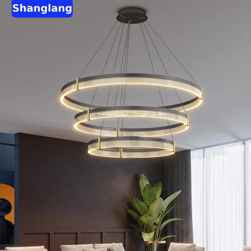 Simple Modern LED Chandelier Light Luxury Creative Nordic Bar Small Chandelier Dining Room Bedroom Living Room Lamp Hall Lamps