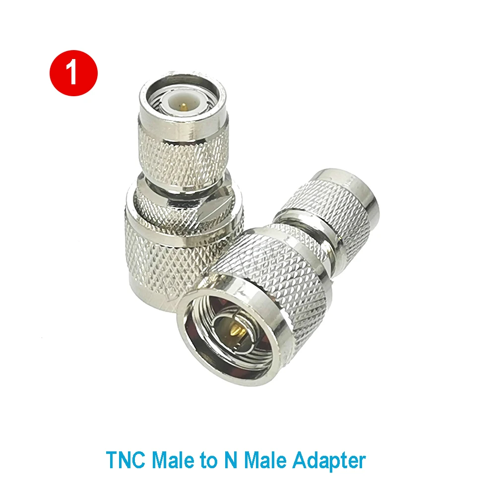 10PCS L16 N Male Female To TNC Male Female Straight Connector Adapter L16 N To TNC Male Female Coax High Quanlity Nickel Plated