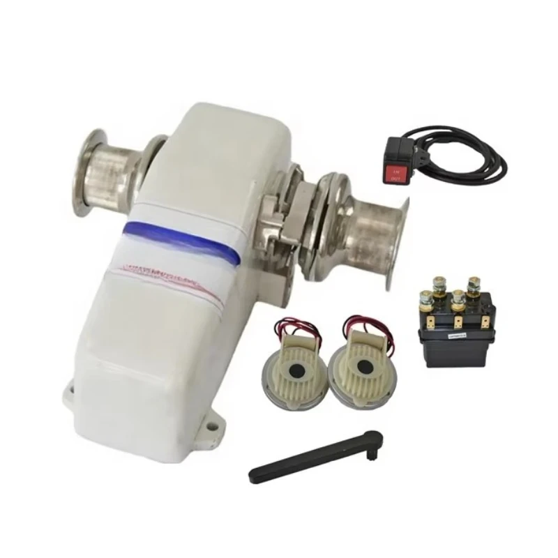 1600W 12V/24v electric horizontal windlass winch for yachts and other marine products