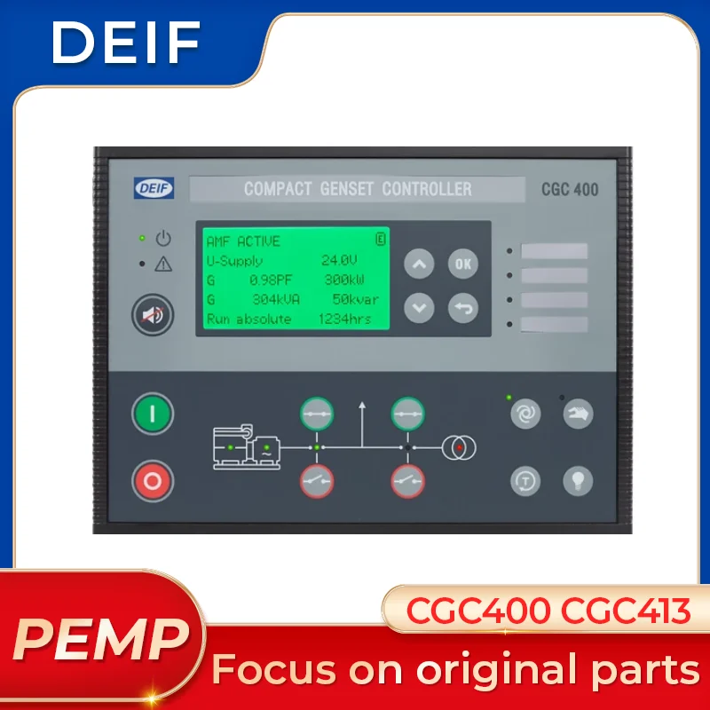 DEIF CGC 413 Original AMF Generator Controller CGC400/CGC413 Auto Start Control Module