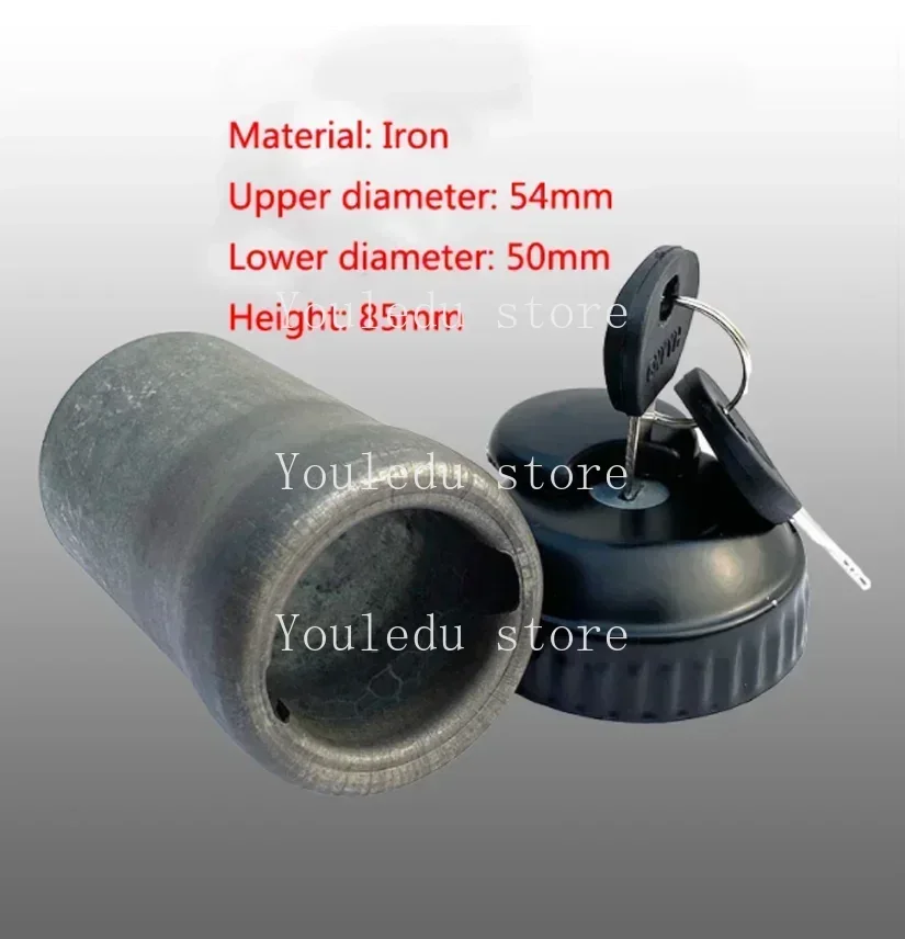 For Car Tank Oil Filler Small Iron Oil Tank Port 54 Caliber Fuel Nozzle Aluminium Mouth