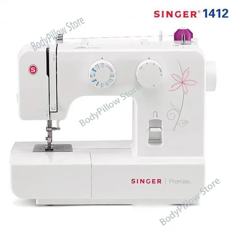 Sewing machine 1412 desktop electric multi-function clothes car eat thick simple selvedge household mini authentic