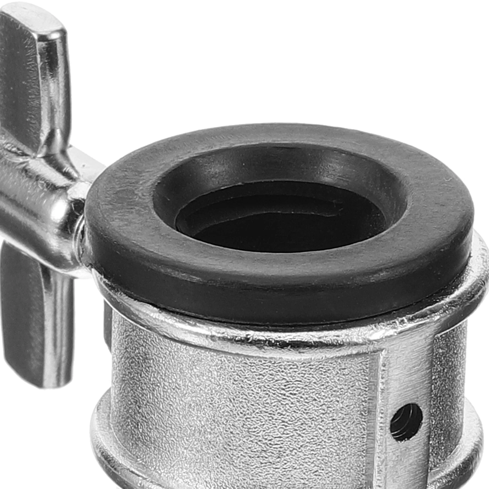 

Silver 19 22mm Drum Stand Interface Adjuster Wing Screw Replacement Bracket Connector for Drum Set Mount Support Accessory