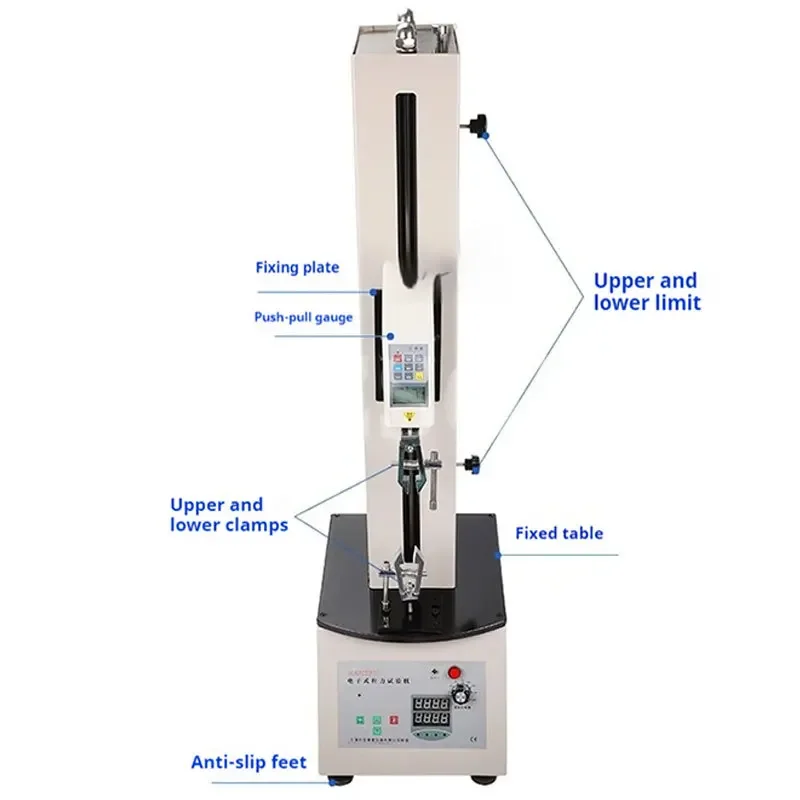Vertical Push-pull Force Gauge Insertion Force Test Machine  Universal Pressure Testing Machine Test Motor Stand HSV-500/1000N