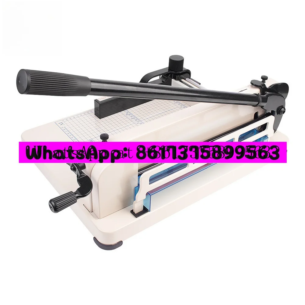 858A4 Heavy  Paper Cutter Blade Can Cut 400 Sheets of Paper Cutter Thick Layer Manual Paper Cutter Knife