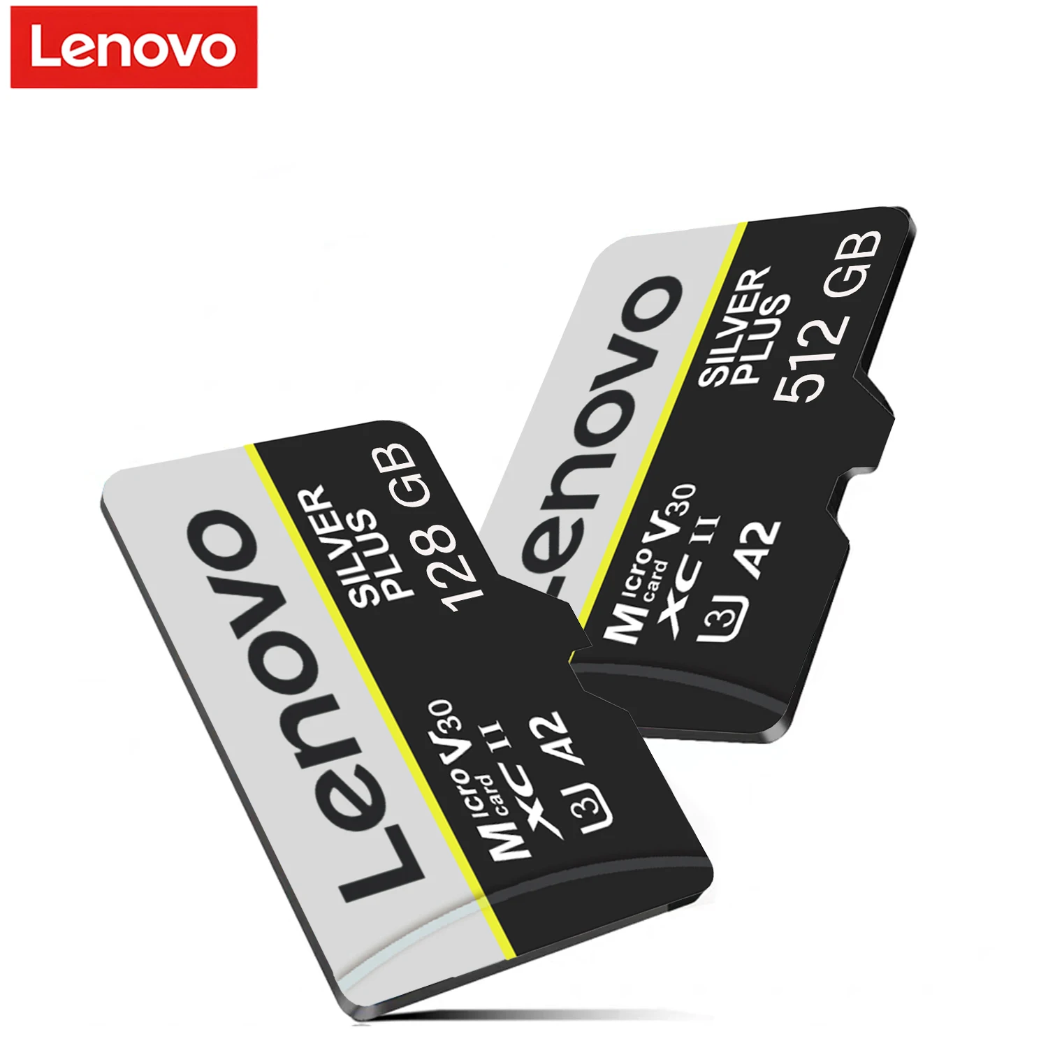 Image of Lenovo 512GB Extreme Micro SD-Karte Hochgeschwindigkeits-Übertragung Speicherkarte 128GB U3 V30 TF Flash-Karte für GoPro Action-Kamera