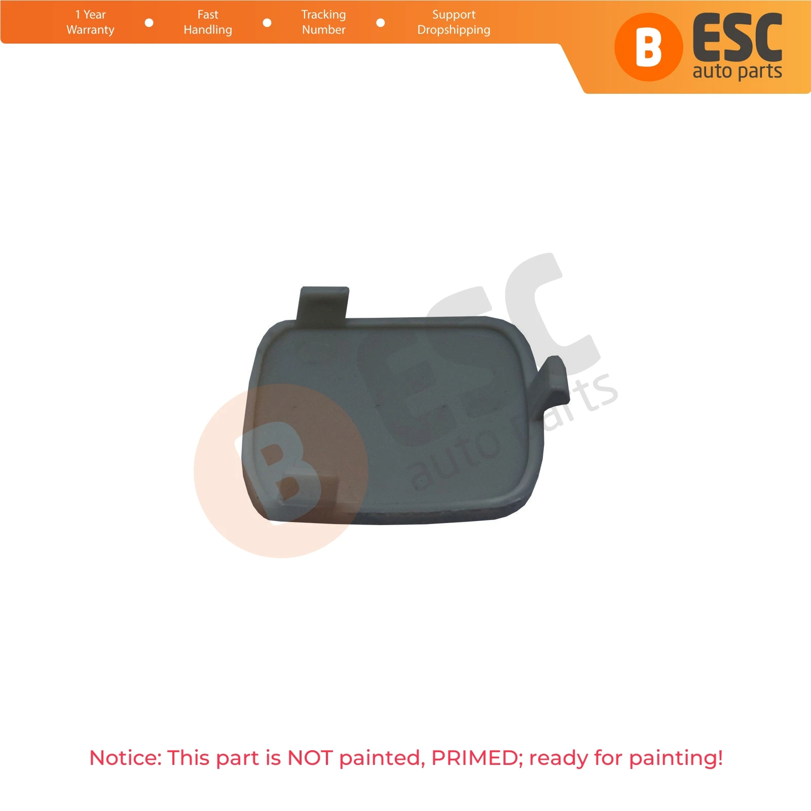 ESC Auto Parts ESP725 Rear Bumper Tow Bar Eye Cover 4M51A17K922AA for Ford Focus HB 05-08 Fast Shipment Ship From Turkey