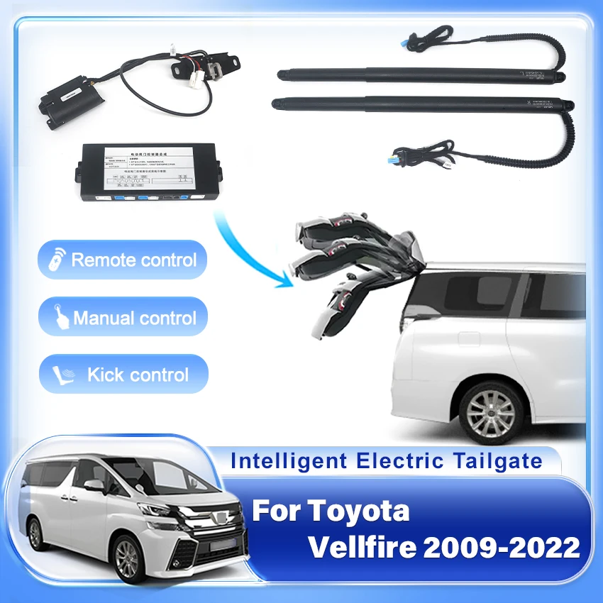 

Electric Tailgate Control Of The Trunk Drive Car Lifter Automatic Trunk Opening Rear Door Power Gate For Toyota Vellfire 2009+