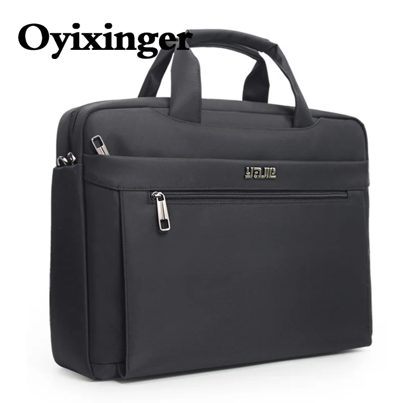 OYIXINGER Men's Business Briefcase For Lenovo Dell Acer 15.6 INCH Laptop Bag Computer Handbag Large Durable Travel Shoulder Bags