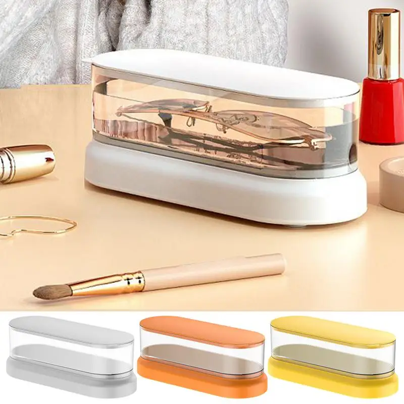 Ultrasonic Jewelry Cleaner Electric Professional Multi-functional Vibration Wash Box for Glasses Watch Ring Earrings Necklace