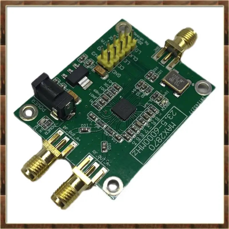 A48T LTDZ MAX2870 23.5-6000Mhz RF وحدة مصدر الإشارة الطيف مصدر إشارة محلل الطيف