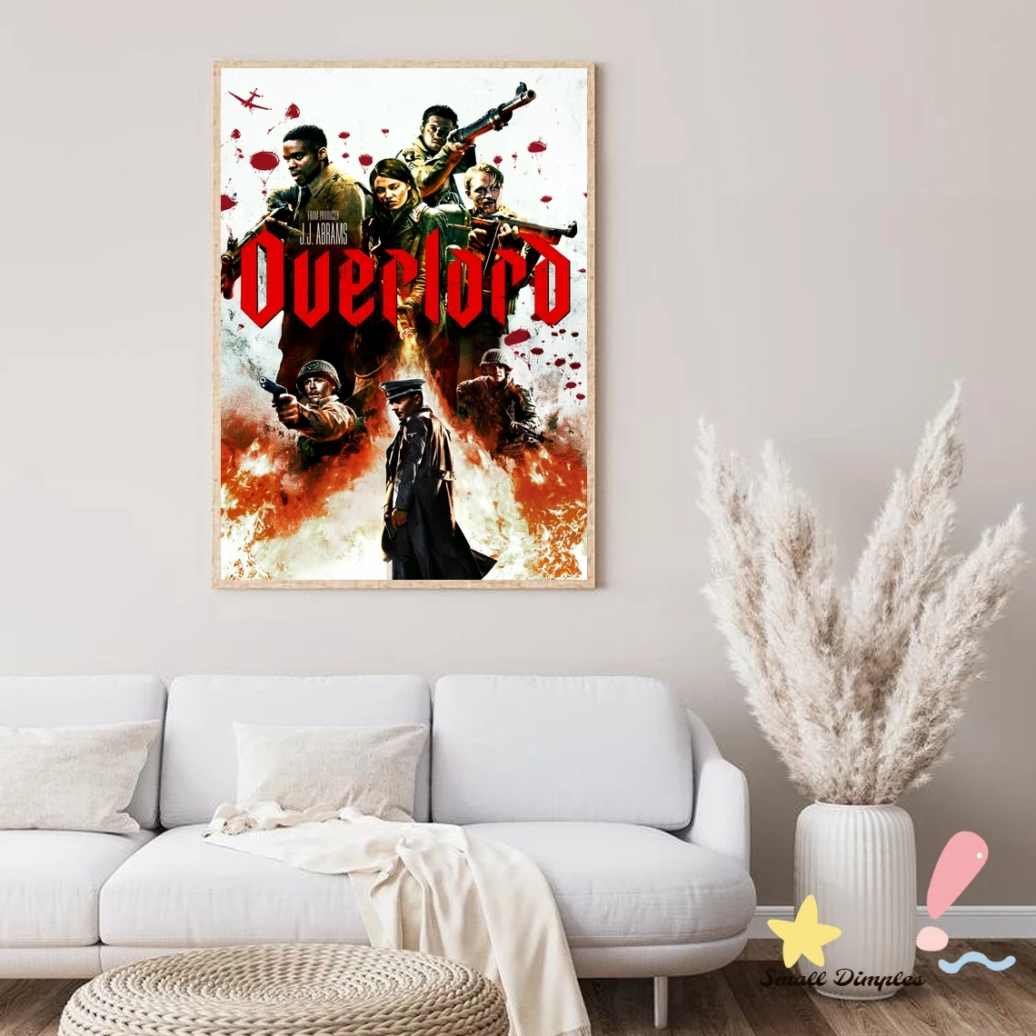 Overlord Movie Poster Canvas Art Print Home Decoration Wall Painting ( No Frame )