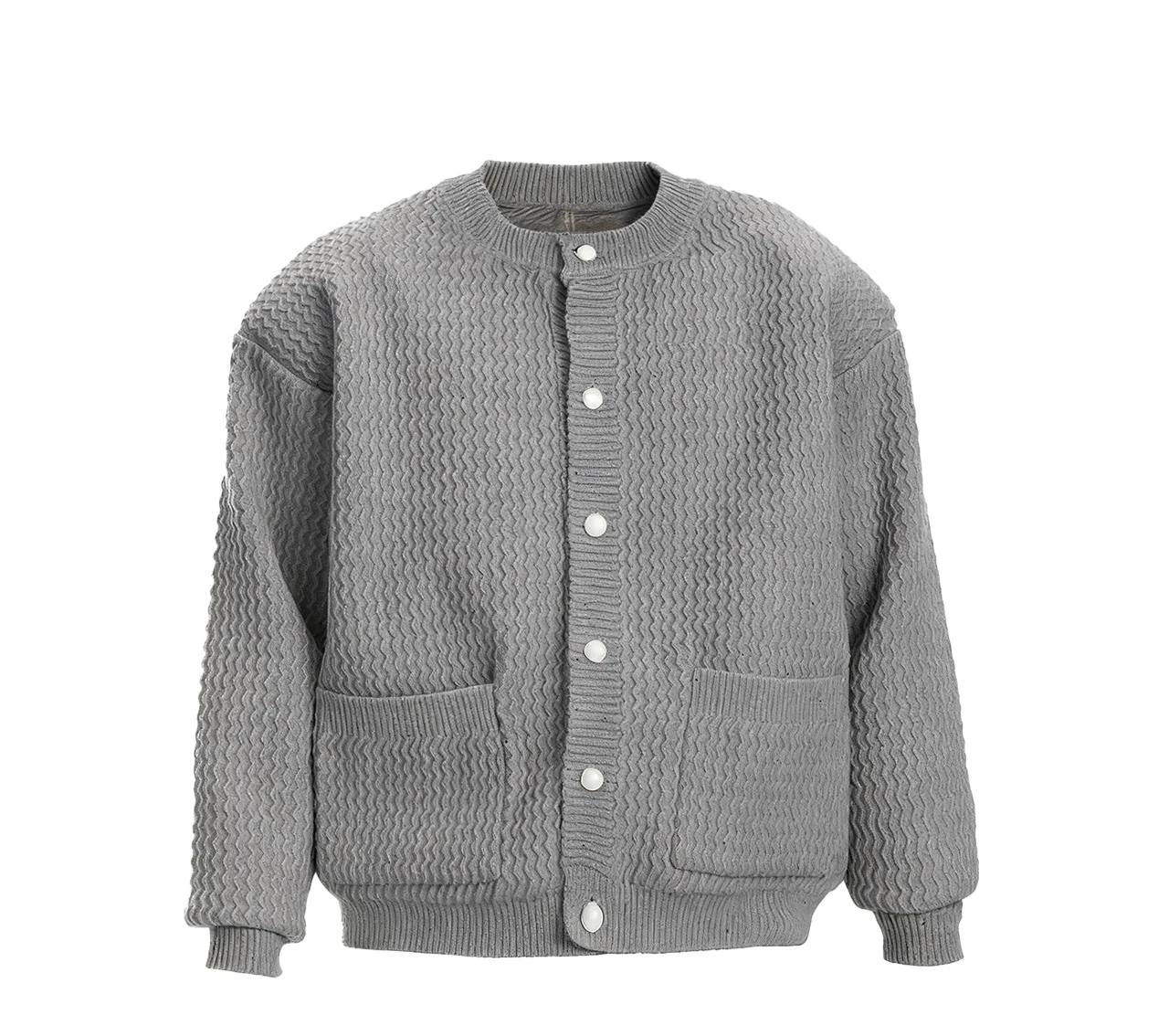 เสื้อแจ็คเก็ตไหมพรมดีไซน์หรูหราทันสมัยสำหรับผู้ชายและผู้หญิง  คอลเลคชั่นฤดูใบไม้ร่วง 2025  งานถักละเอียด  ดีไซน์โดดเด่น  ให้ความรู้สึกหรูหราเบาๆ  พร้อมกลิ่นอายความหอมอ่อนๆ