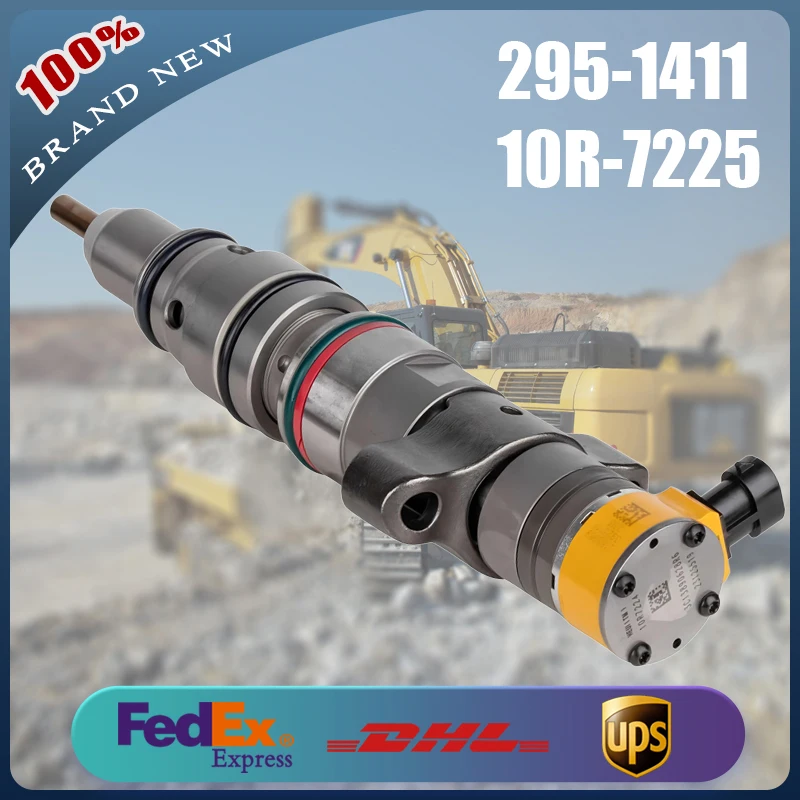 

Engineering Machinery Diesel Engine Parts High Quality Common Rail Fuel Injector 295-1411 387-9427 10R-7225 for Caterpillar C7