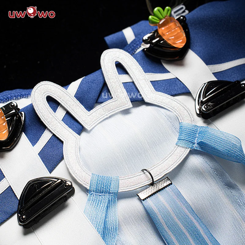 2025 Game AzuRr Lanee USS Laffey II Bunny Cosplay Costume Dress Female Party Clothing Uniform Outfits - Image 4