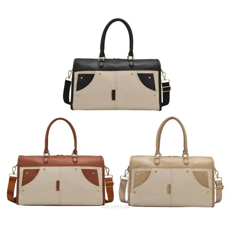 

X5XA Water Resistant Fitness Bag Travel Bag Weekends Bag with Wet and Dry Separation Luggage Bag Overnight Bag for Vacation