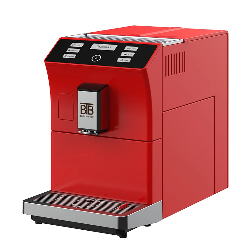 Best Selling Full Automatic Coffee Machine With Grinder Coffee Maker With Automatic Cleaning Function