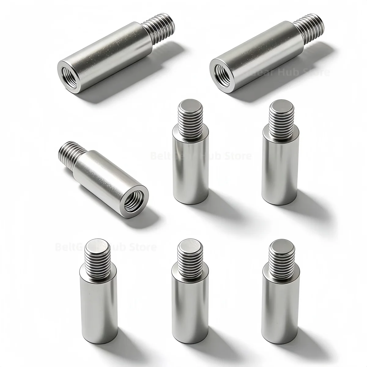 304 Stainless Steel M2 M2.5 M3 M4 M5 M6 M8 M10 Threaded Pillar Male to Female Round PCB Standoff Spacer Single Head Column