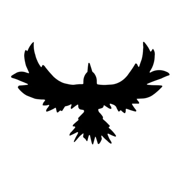 

Flying Raven Bird Cute Sticker Car Styling Decal Vinyl Car Stickers Accessories 14.1*9.1CM
