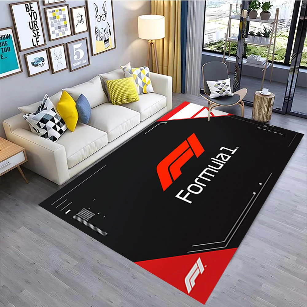 

Коврик серии Ff1 Racer, нескользящий моющийся ковер для дома, гостиной, спальни, коврик для ванной комнаты, кухонный коврик, придверный коврик