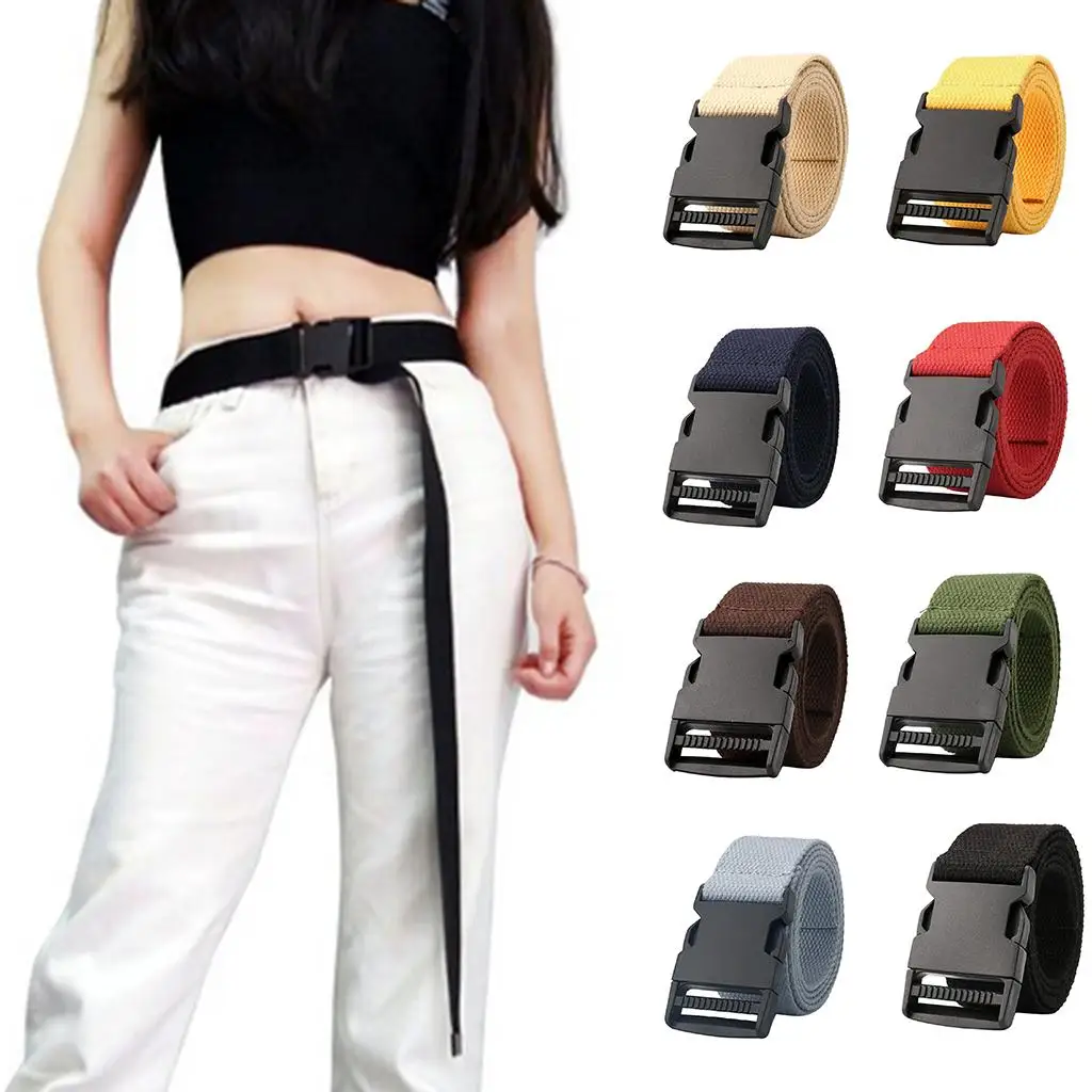 アウトドアキャンバスウェビングベルトトラベルトラウザーズジーンズウエストベルト