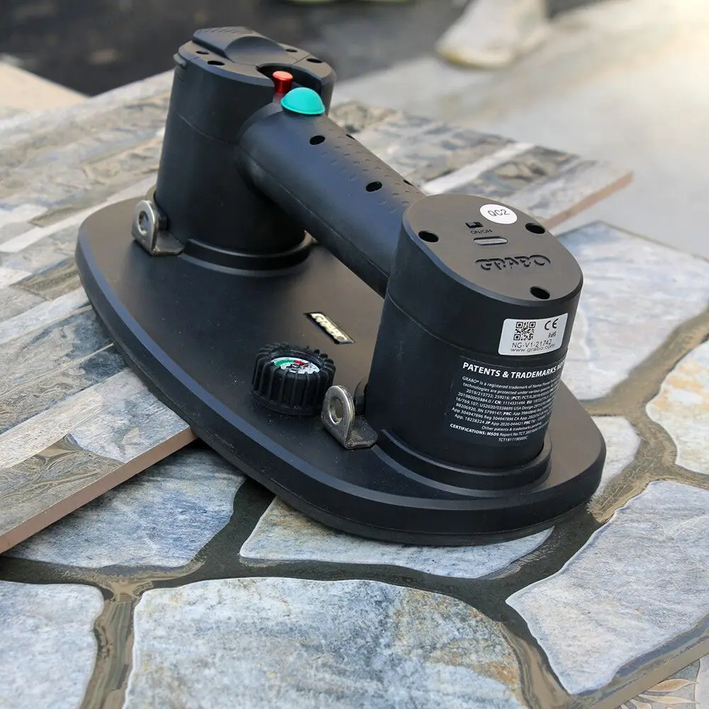 Raizi GRABO Electric Vacuum Suction Cup Shell  V1 Popular Pool Construction Tool Cornerstone Laying Device