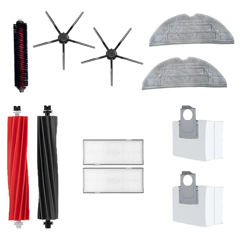 

A07F-For Roborock S8 Pro Ultra /G20 Spare Parts Vacuum Cleaner Main Side Brush HEPA Filter Mop Cloth Accessories