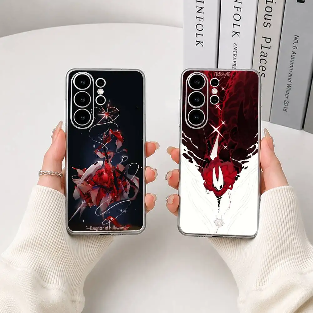 Hollow Knight Hornet Game  Phone Case For Samsung S25,Ultra,S24,S21,S22,S23,S30,Plus,Fe,Lite Transparent Cover