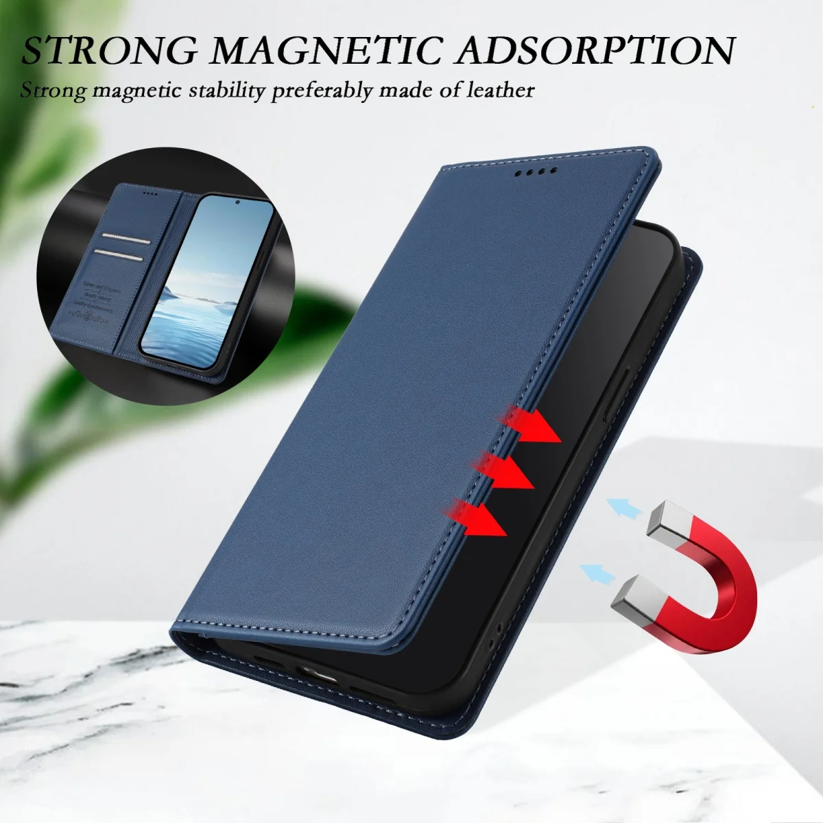 Leather Flip Wallet…