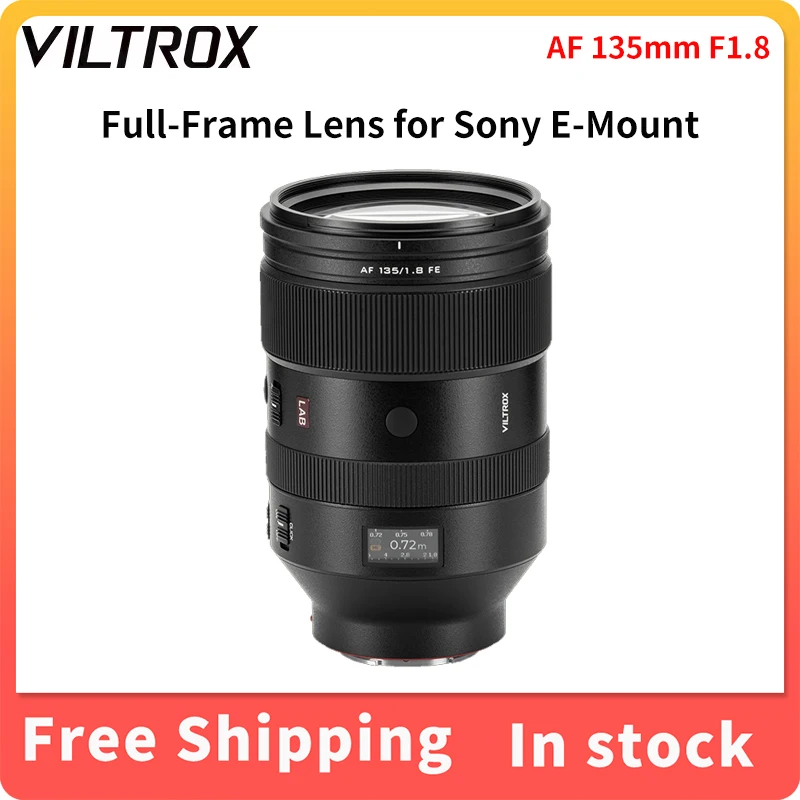 Viltrox AF 135mm F1.8 LAB Full-Frame Lens for Sony E-Mount