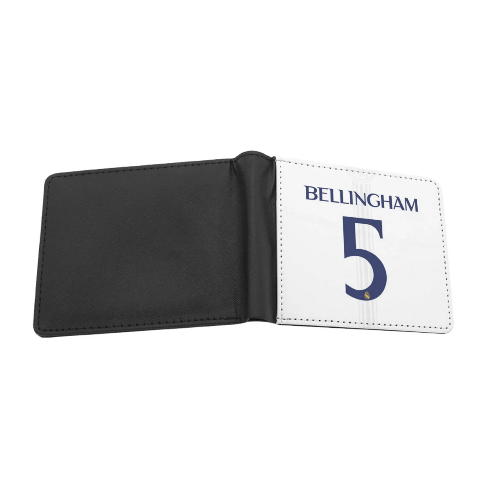 Bellingham 5 New Men's Wallet Short Fashion Pu Leather Wallet Multi Card Wallet Bellingham Bellingham 5 Vini Jr Art Vini Jr