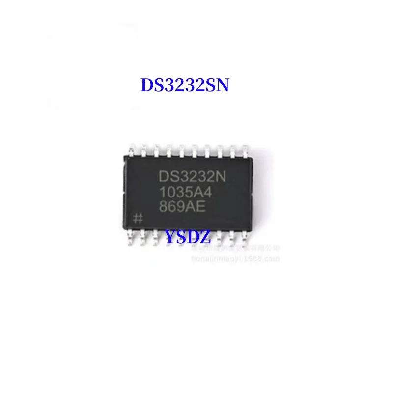 1-10PCS DS3232SN SOP-20 DS3232 SOP New100% Original Extremely Accurate I2C RTC with Integrated Crystal and SRAM In Stock