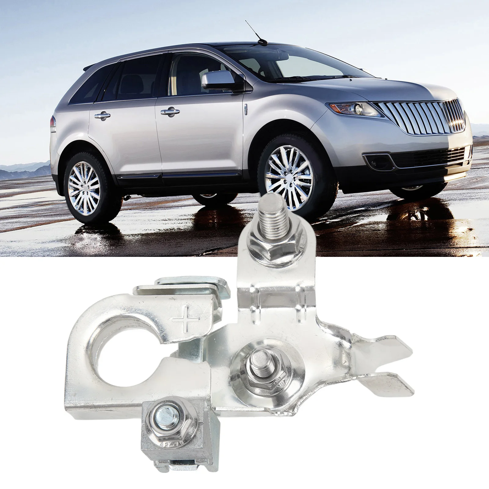 

Car Battery Terminal Clamp Positive Battery Terminal Clamp BT4Z 14450 AA Strong Fastening Replacement for 2011 to 2014