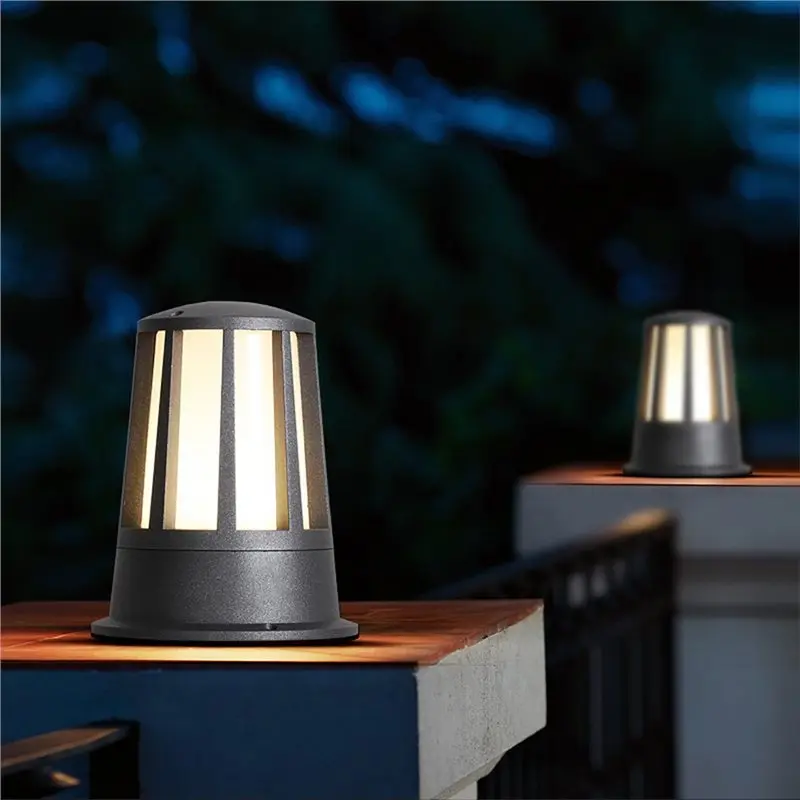 A95I-Waterproof Outdoor E27 Garden Lights, Lawn Lights, Pillar Lights- High Quality For Parks, Gardens, Villas