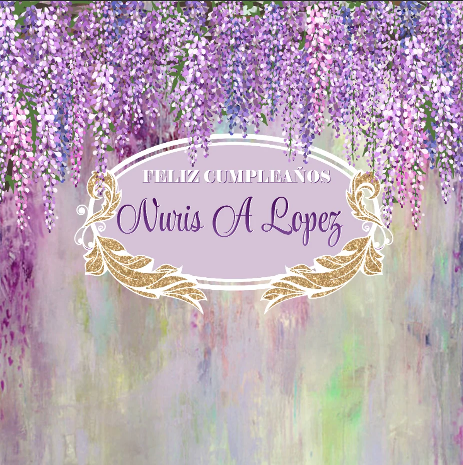 8x8ft flores florais frescas flor cena de casamento personalizado à prova de intempéries lavável sem rugas poliéster policial algodão 240cm x 240cm