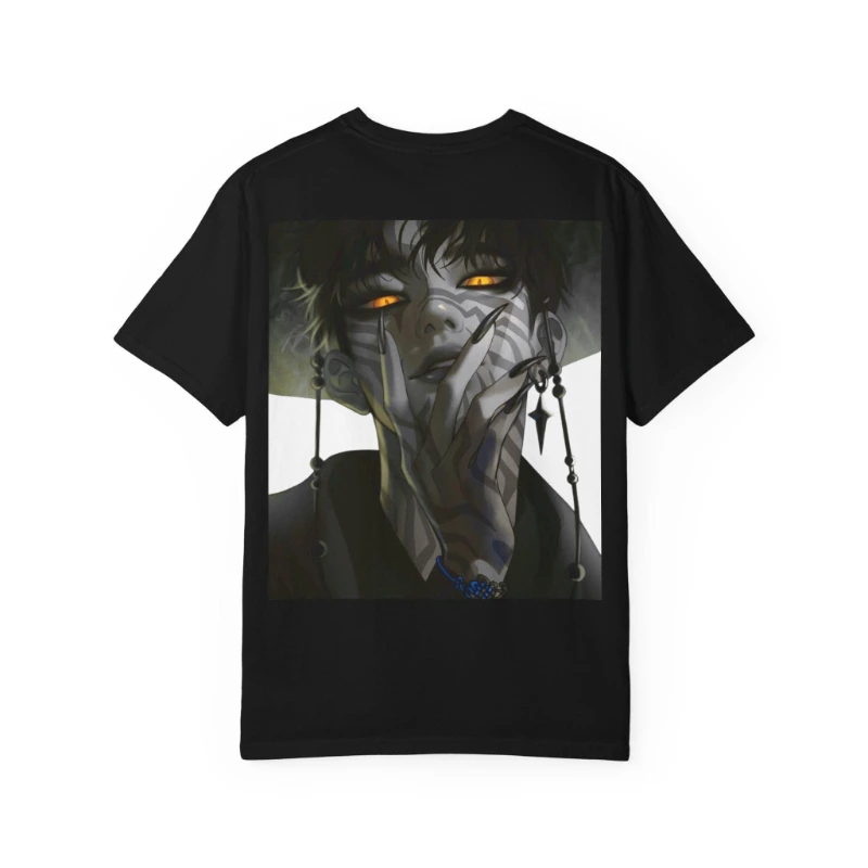 

Saja Boys Jinu 2 Sided T-Shirt, Kpop Demon Hunters Unisex T-shirt, 2 Sided Anime Shirt, Boy Band Shirt, Demon Hunter Merch, Kpop