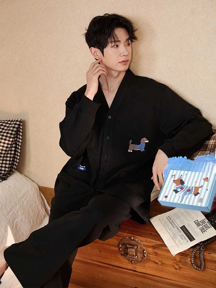 ropa-de-dormir-de-manga-larga-de-algodon-peinado-suave-y-comoda-informal-para-hombre-ropa-para-el-hogar-estampado-de-dibujos-animados-ajuste-holgado-pijamas-de-primavera-y-otono