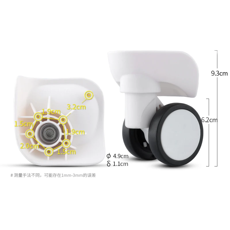 W210 trolley case travel luggage universal wheel roller pull baggage box suitcase swivel castor replacement accessories