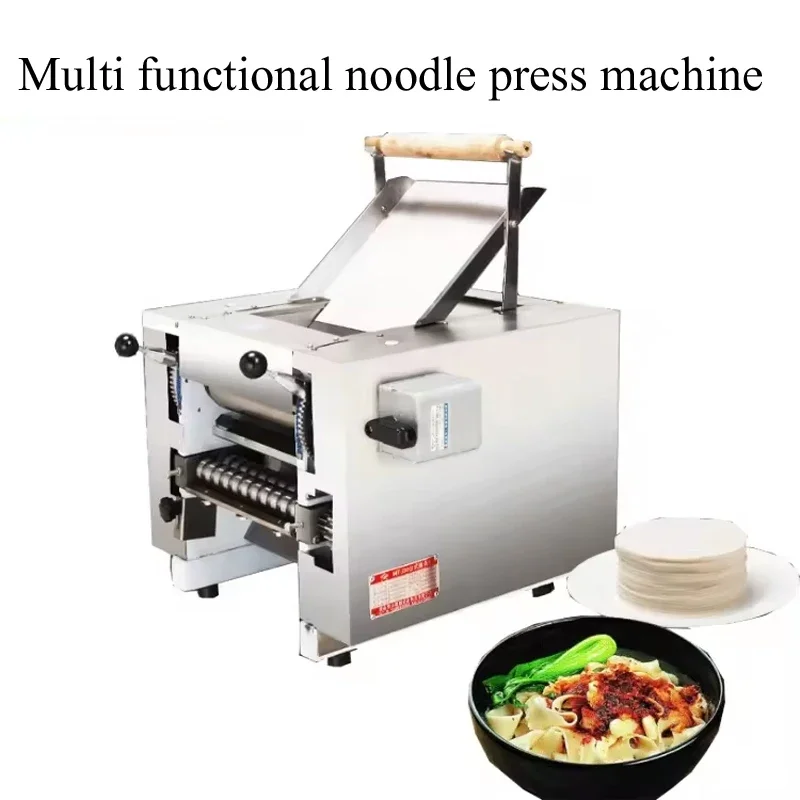 PBOBP Dough Roller Kitchen Pasta Noodle Maker Press Machine Automatic Dough Noodle Pressing Machine