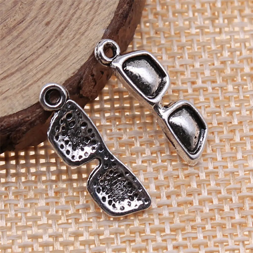 Accessories For Women Glasses Charms Jewelry 21x7mm 10pcs